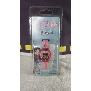 Collectible NOS New Old Stock MGA Bratz LCD Watch Sealed in Factory Blister Pack